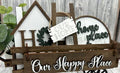 Our Happy Place Wagon Raised Shelf DIY