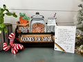 Milk & Cookies for Santa Wagon/Raised shelf insert kit DIY Craft