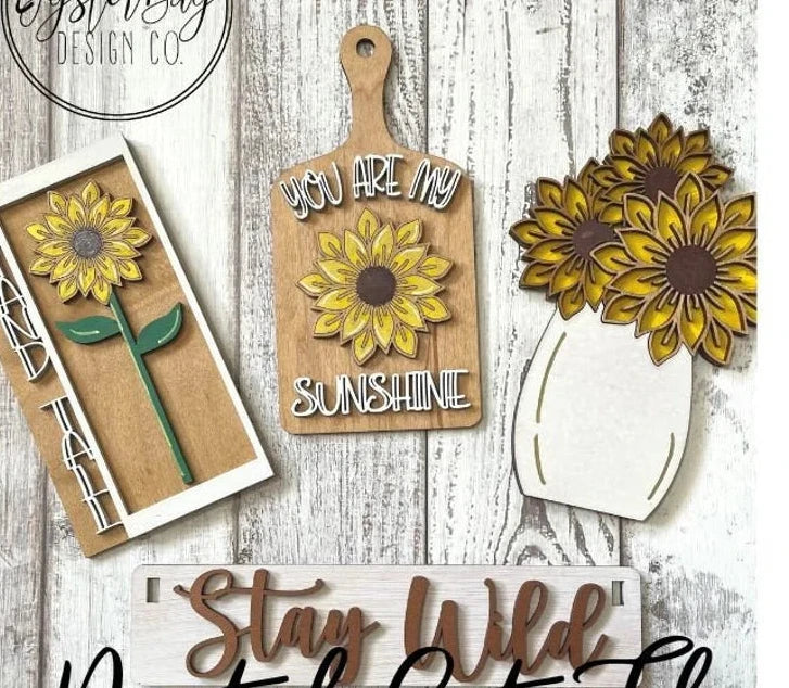 Stay Wild Wagon/Raised Shelf Insert Kit DIY Craft